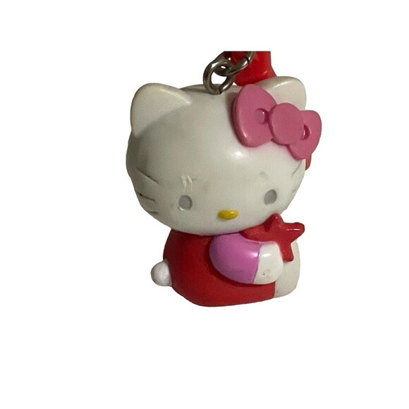 SANRIO 2008 HELLO KITTY PLASTIC CHARM PENDANT RED ULTRA RARE - Picture 7 of 11